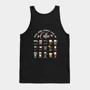 Types of coffee Tank Top